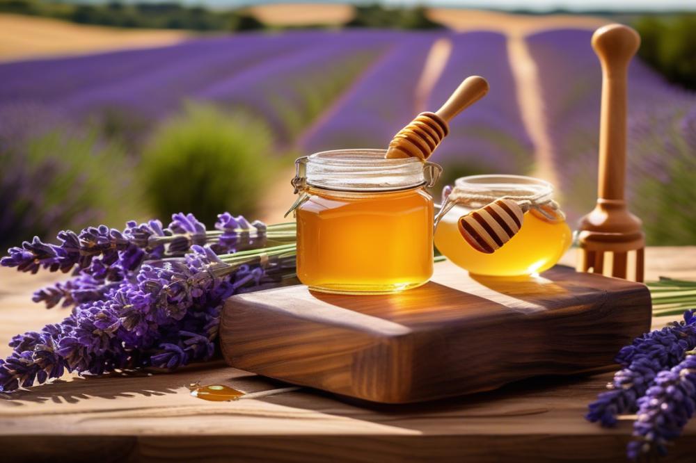 Discover The Fragrant Essence Of Lavender Honey From Provence: A Taste Of French Fields